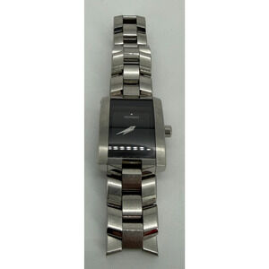 Movado Eliro 84-C1-415A Stainless Steel Ladies Quartz Watch Fits 6" Wrist